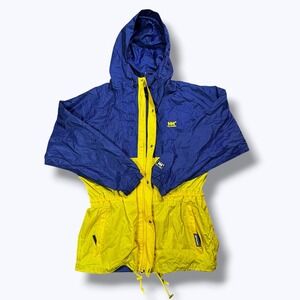 Helly Hansen Windbreaker Rain Jacket Colorblock Size L Outdoor Y2K Sailing Style